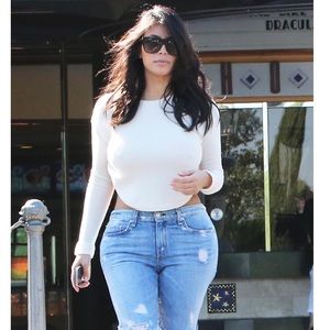 RARE Hanii Y Cropped Sweater As Seen on